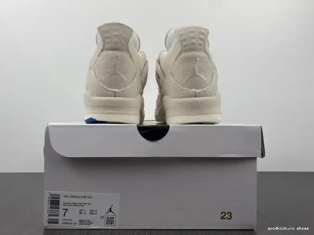 Blank Canvas Retro Jordan 4 (W) DQ4909-100 0505
